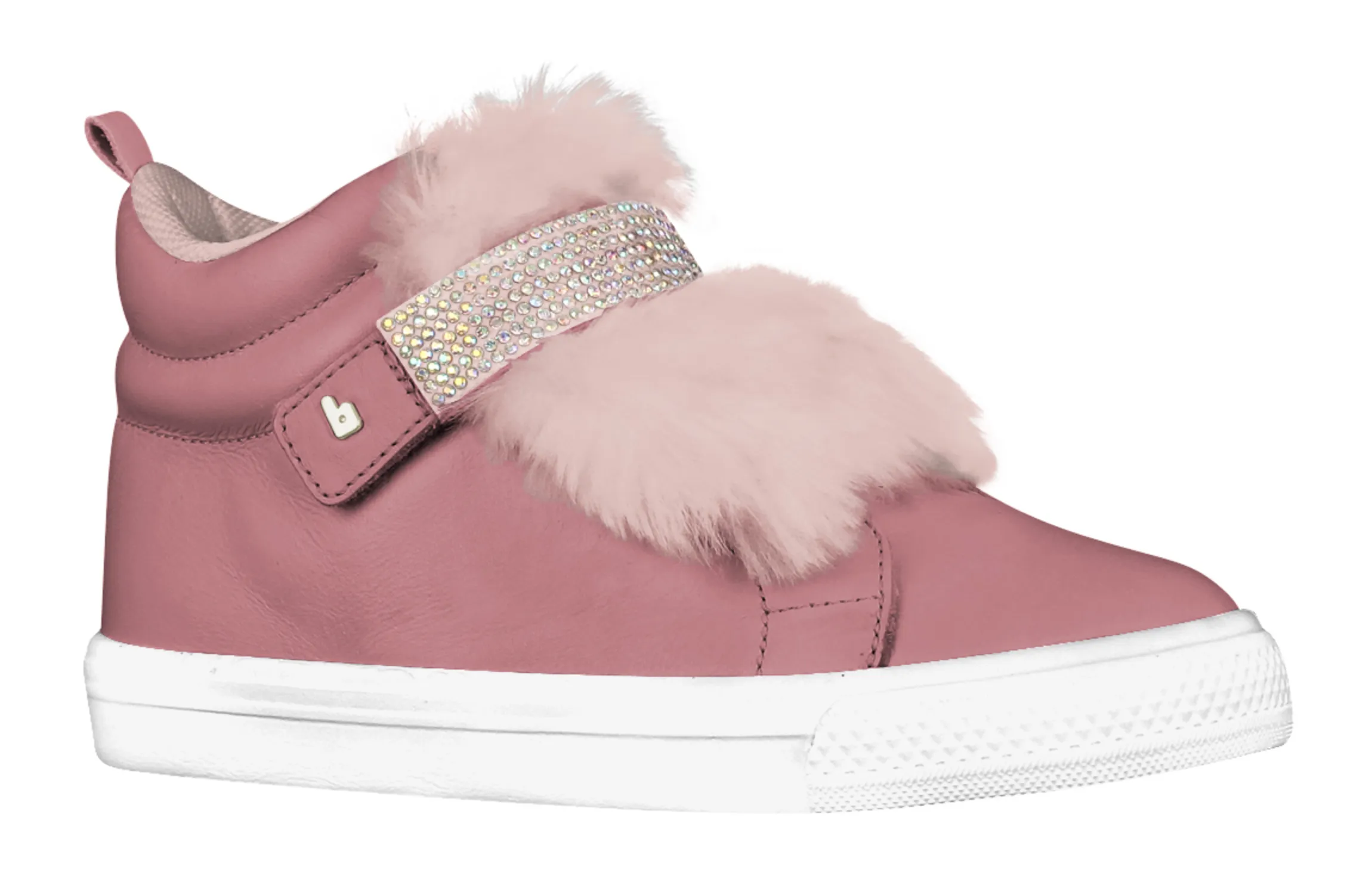 Bibi Sneakers Leather Glitter Rouge 2 Way - 1061105