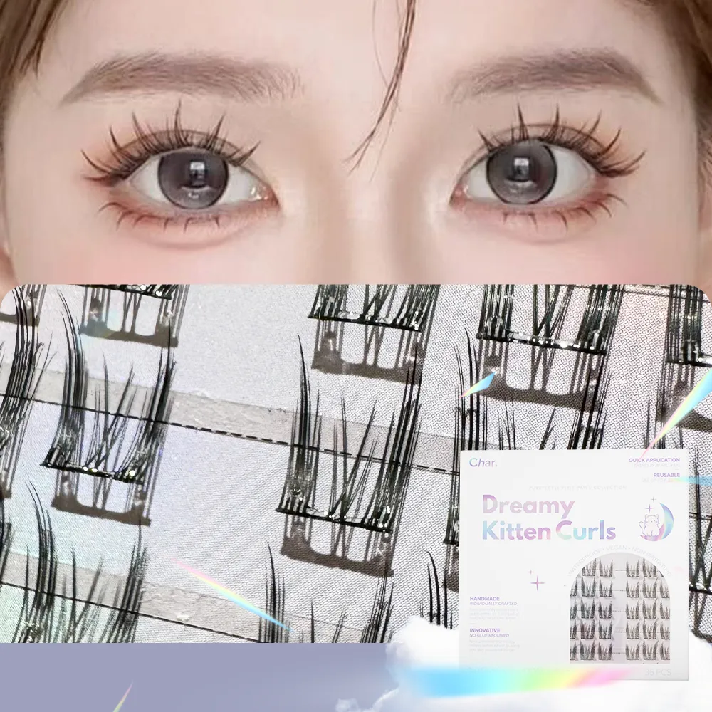 CHAR Dreamy Kitten Curls Best DIY Eye Lash