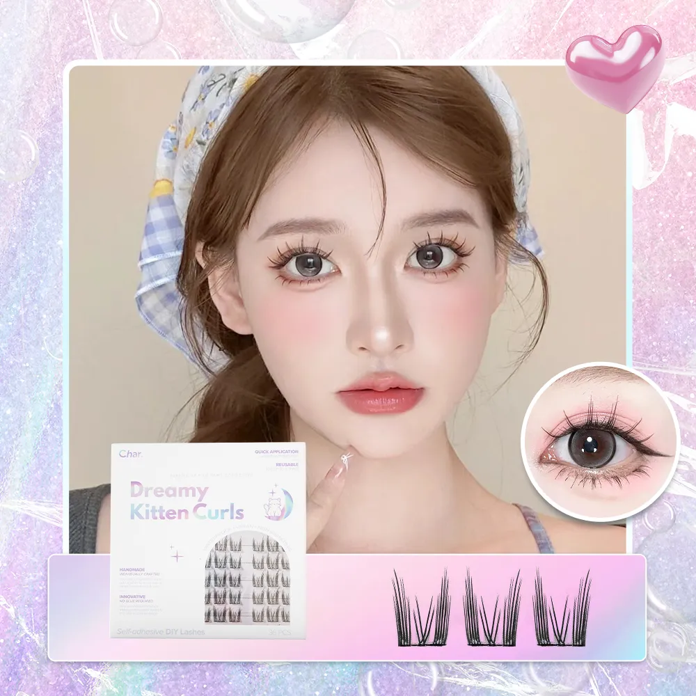 CHAR Dreamy Kitten Curls Best DIY Eye Lash