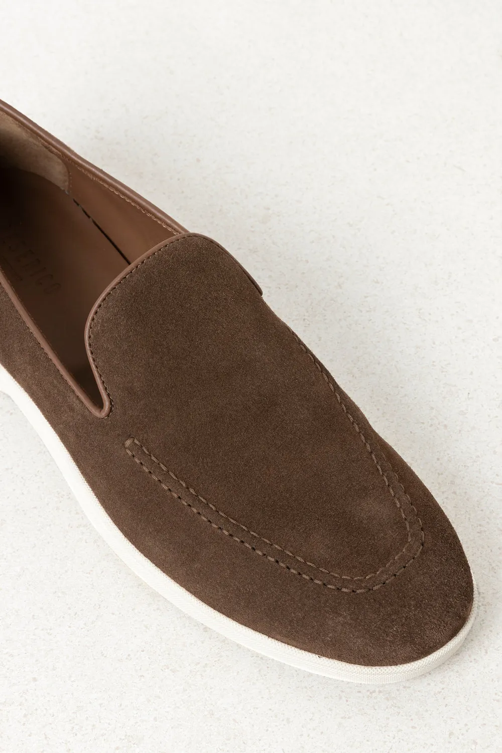 Classic suede loafers