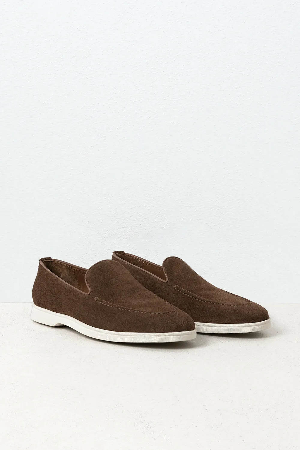 Classic suede loafers