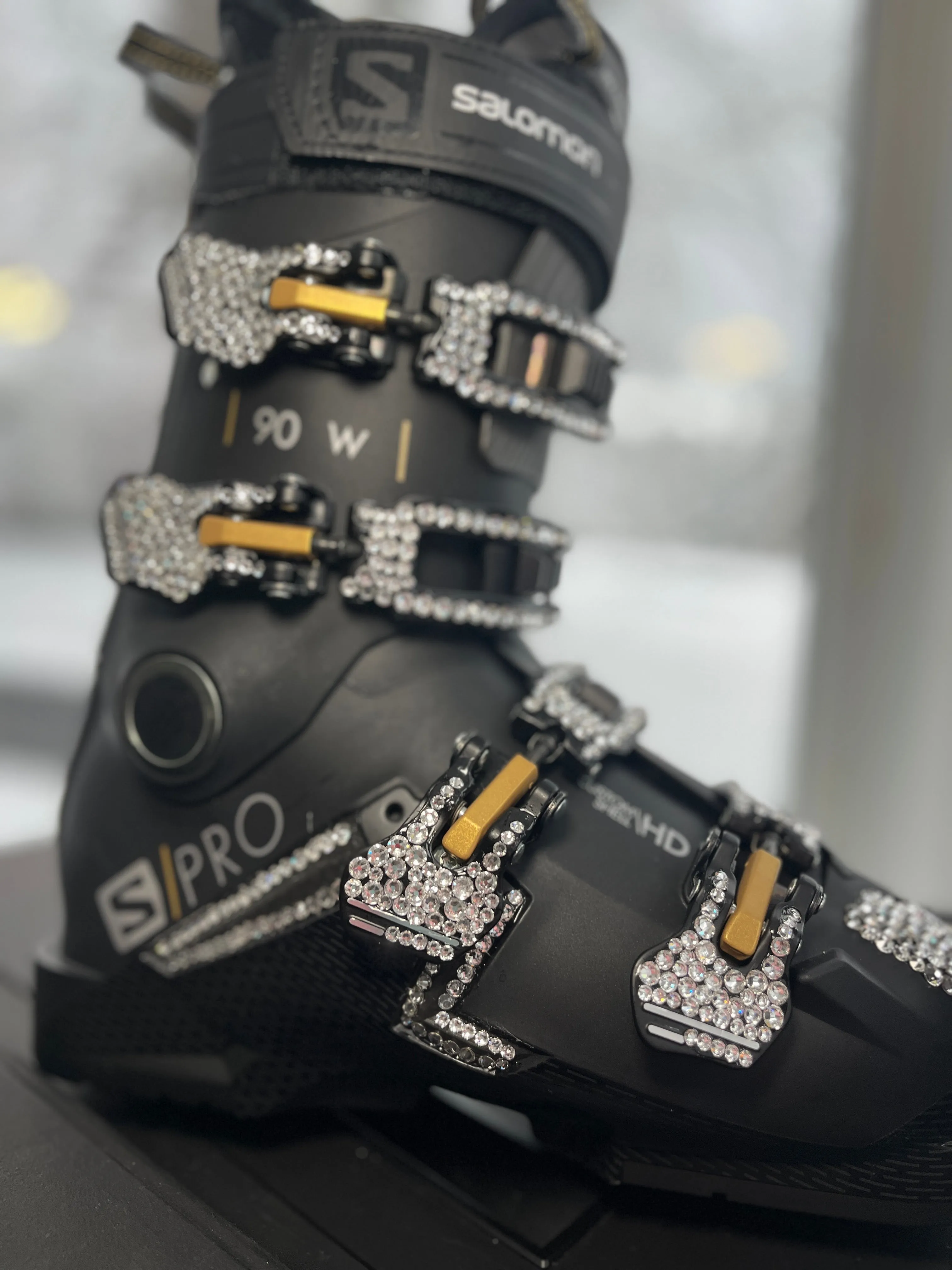 Custom Swarovski Ski Boots