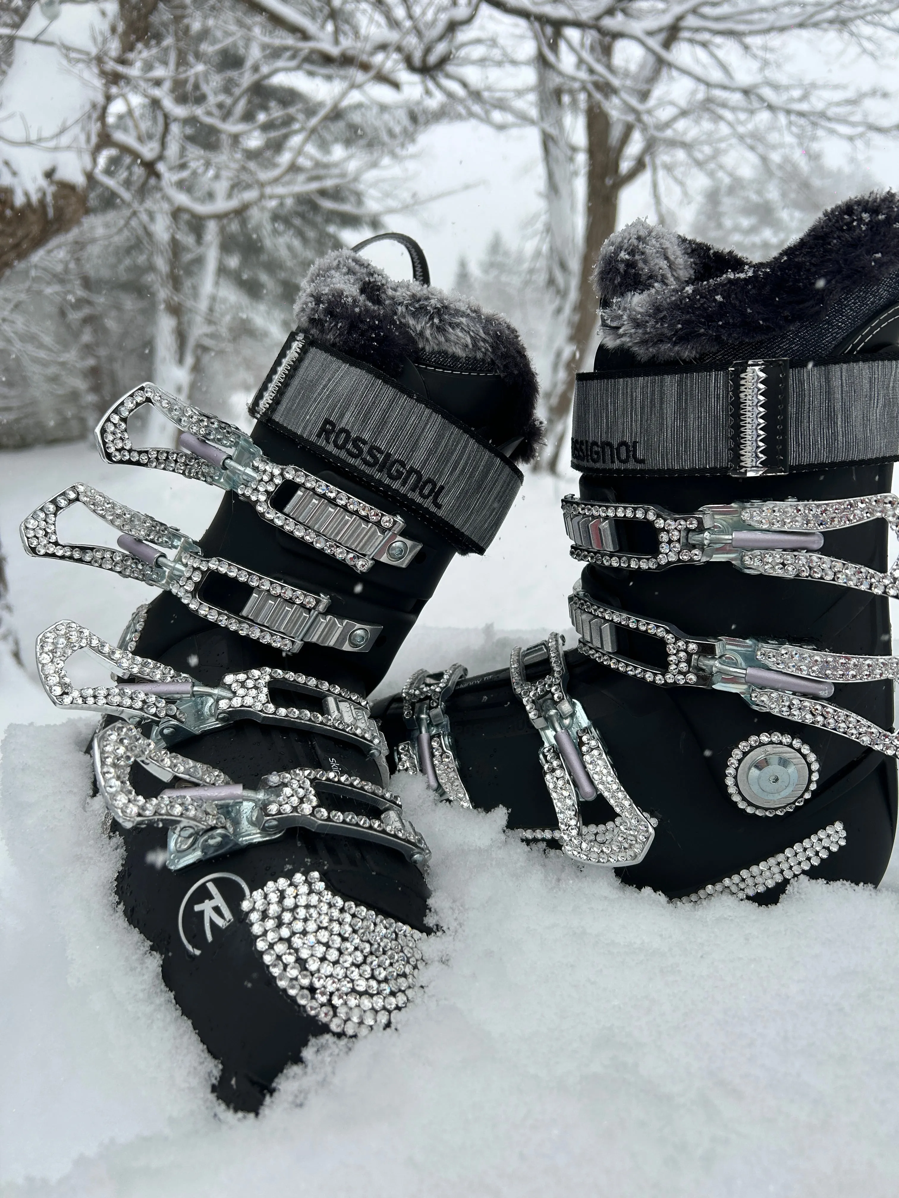 Custom Swarovski Ski Boots