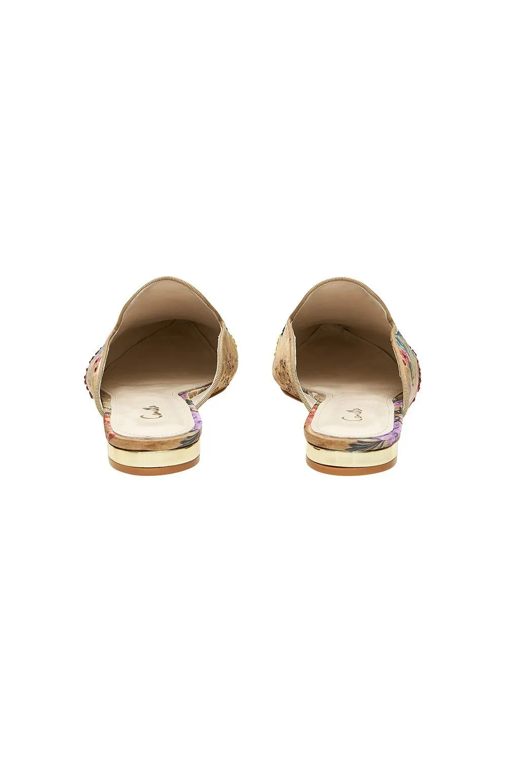 EUS EMBROIDERED SLIPPER AMONG THE GUMTREES