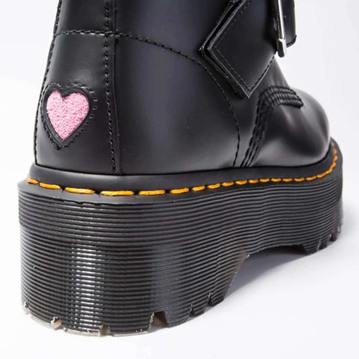 Heart Buckle Aesthetic Martens Boots