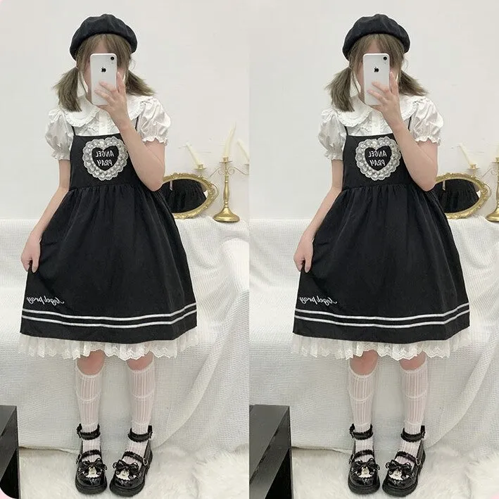 Kawaii Japanese Cartoon Kitten All-match Lolita Shoes