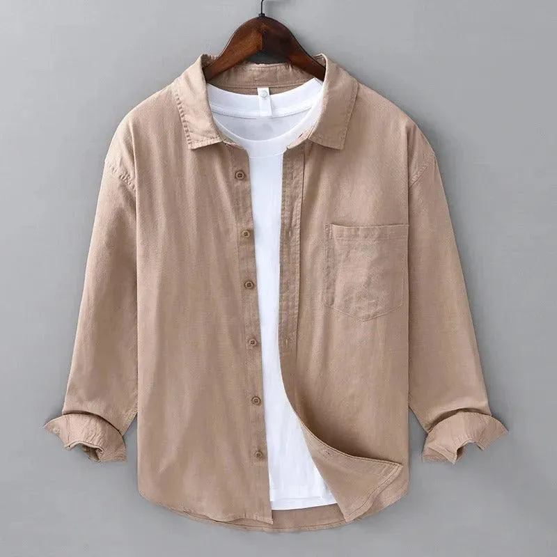 Men's Casual Long-Sleeve Shirt