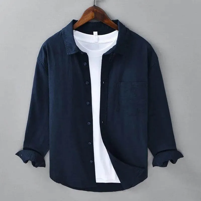 Men's Casual Long-Sleeve Shirt