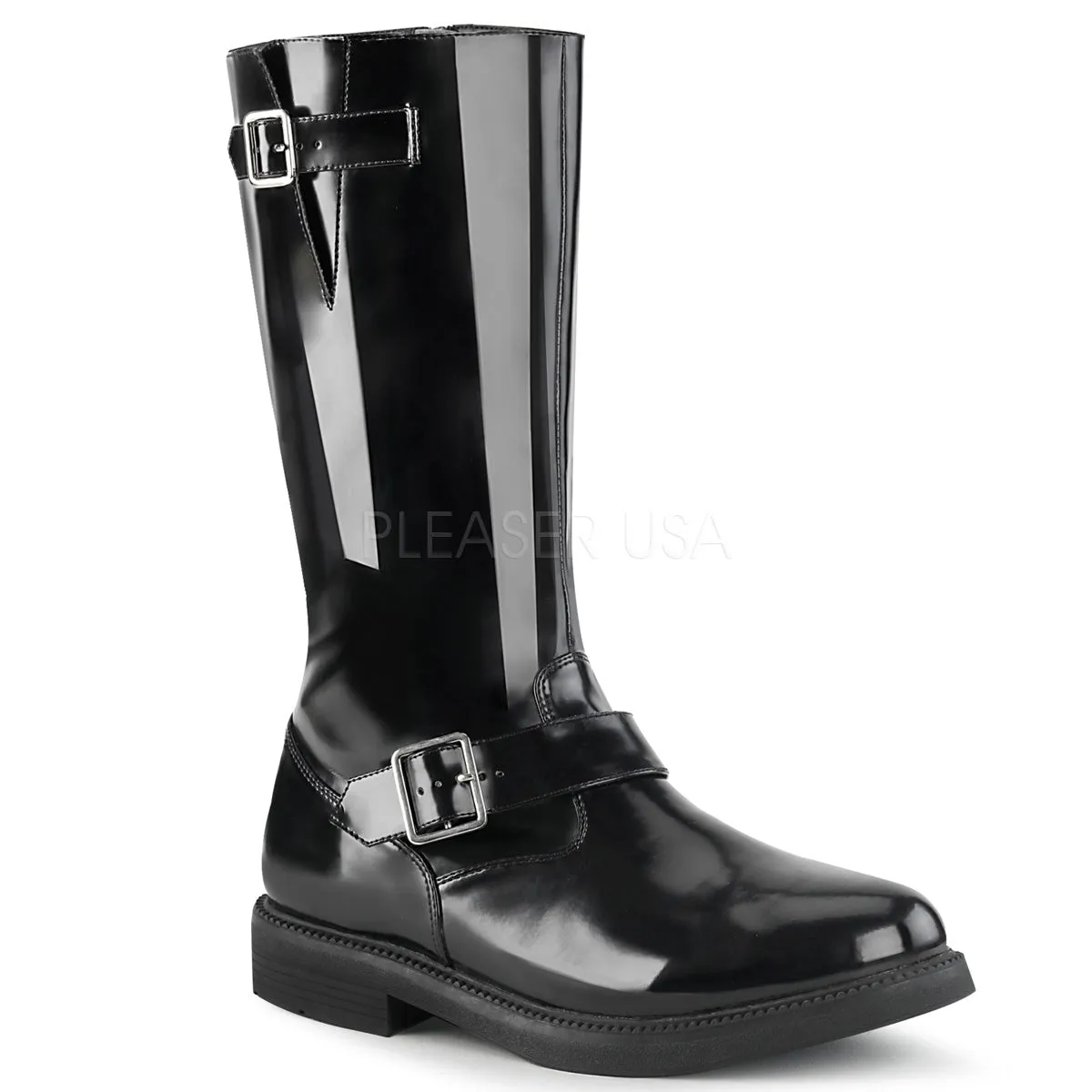 Men's Knee High Engineer Boot OFFICER-201