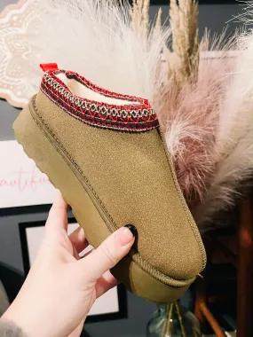 Olive Loafers