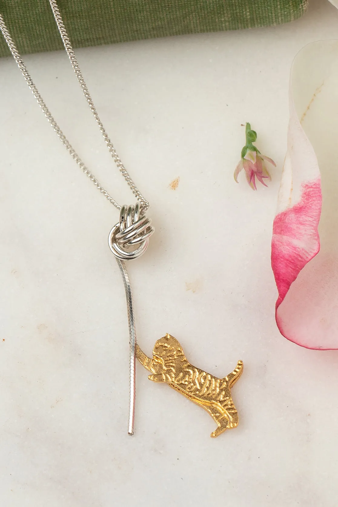 Playful Kitten Pendant