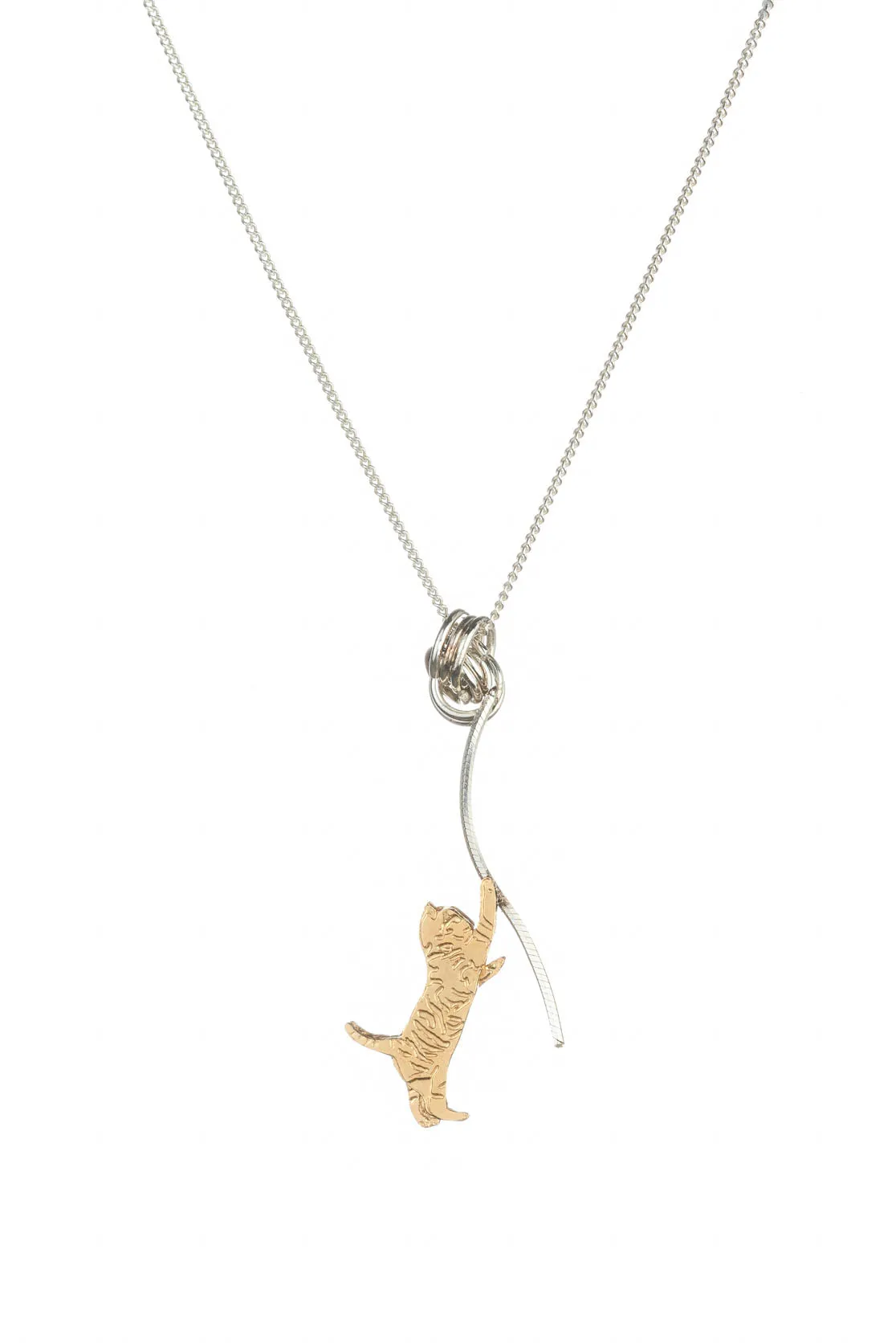 Playful Kitten Pendant