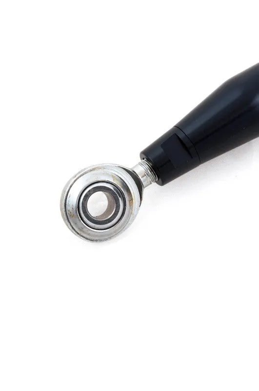 Pointed Shifter Rod, Black Machine Cut