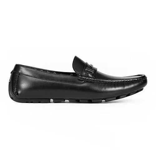 Tommy Hilfiger Men's Axin Loafer, Black 001, 10M